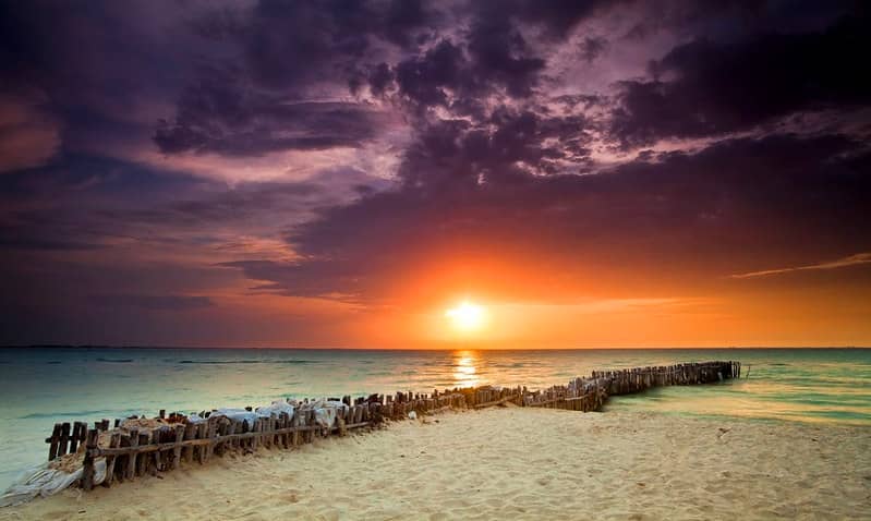 atardecer Isla Mujeres