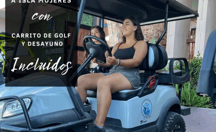 carro golf isla mujeres